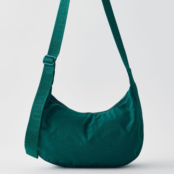 NWT Baggu Medium Crescent Bag - Cypress - Picture 7 of 8